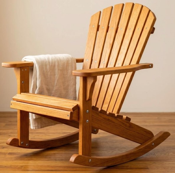 Natural Wood Rocking Chairs