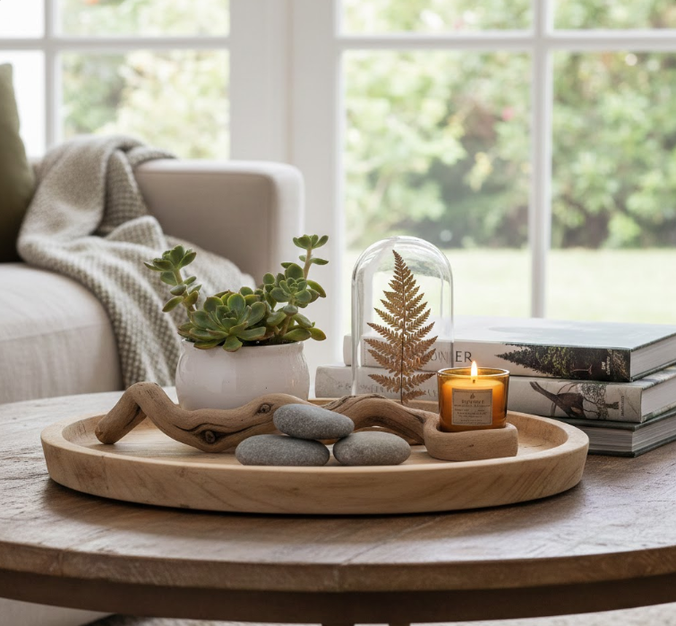  Nature-Inspired Coffee Table Tray
