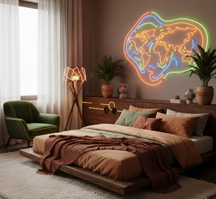 Neon Earth Tone Pops