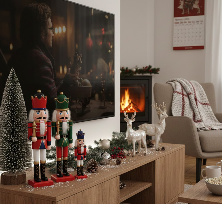  Nutcrackers or Deer Figurines