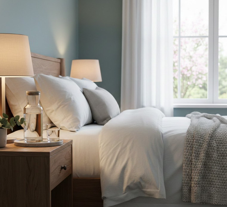 Offer a Bedside Water Carafe
