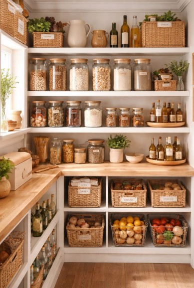 Open Pantry Organization