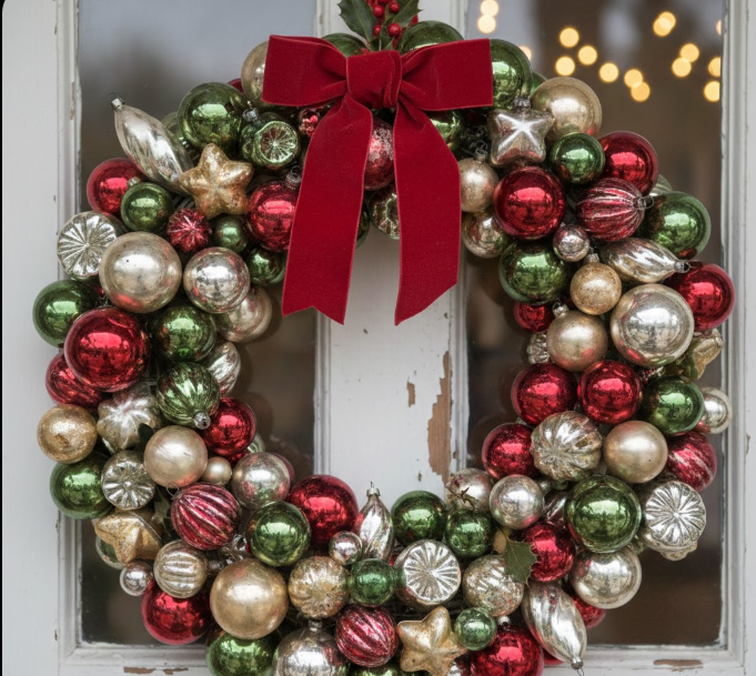  Ornament Wreath