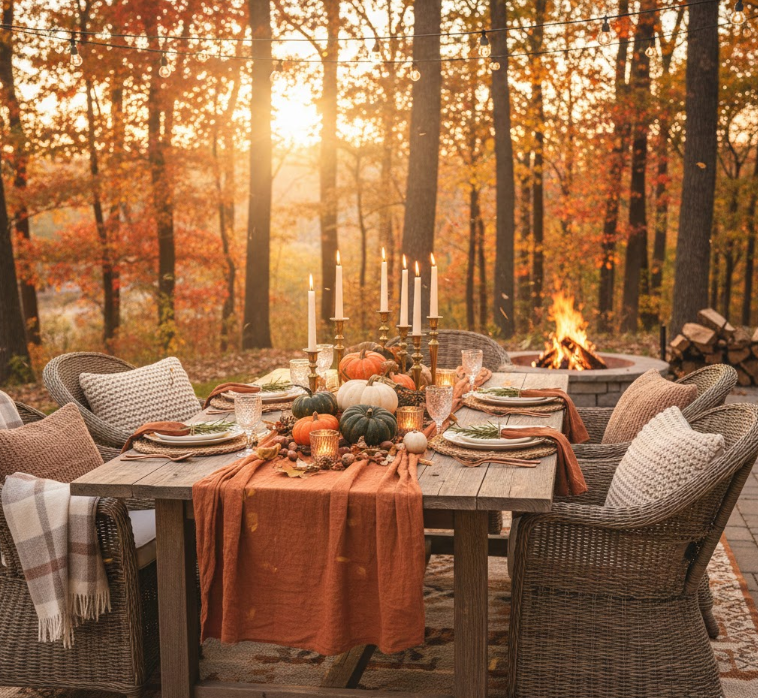 Outdoor Autumn Oasis