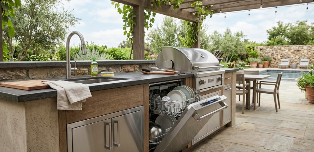 Outdoor Dishwasher