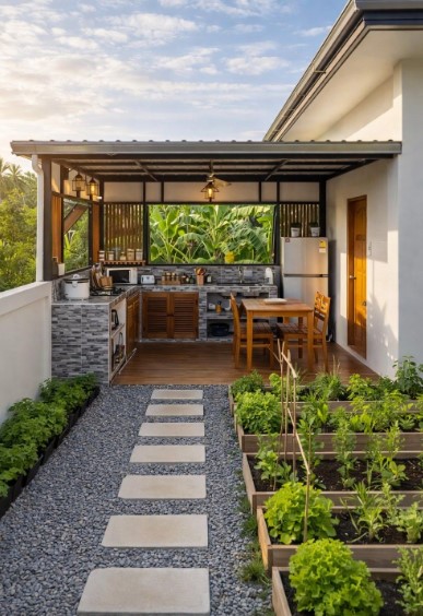 Outdoor Kitchen Landscaping