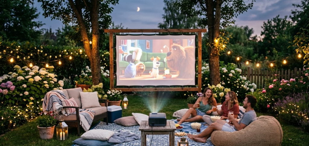 Outdoor Movie Screen