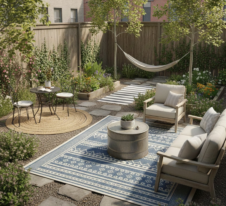 Outdoor Rugs to Define Space