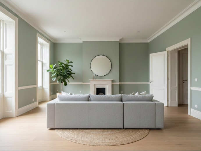 Paint the Trim Lighter Than the Walls