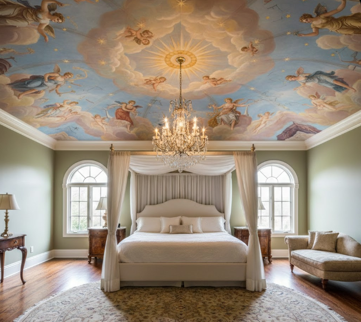 Painted Ceiling Mural