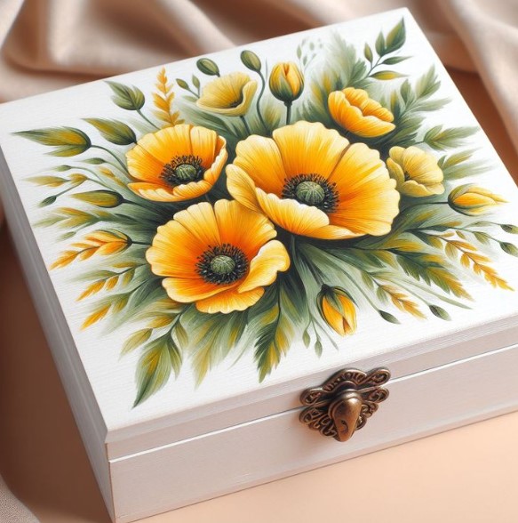 Painted Flower Boxes for Instant Cheer