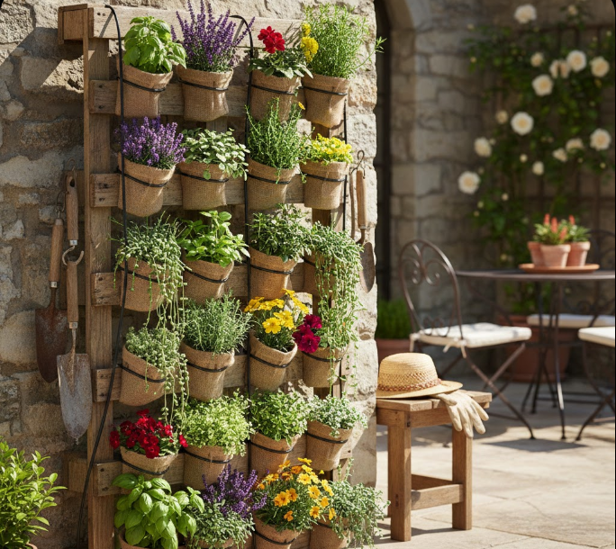 Pallet Vertical Garden 
