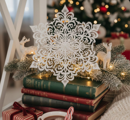 Paper Snowflake Topper