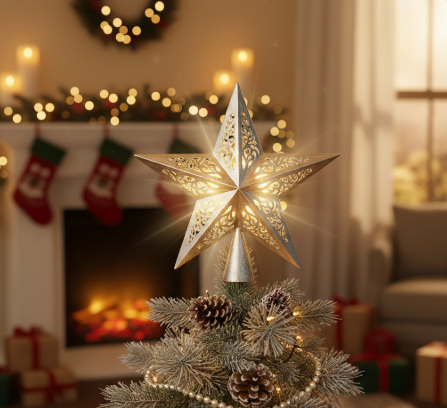 Photo Star Tree Topper