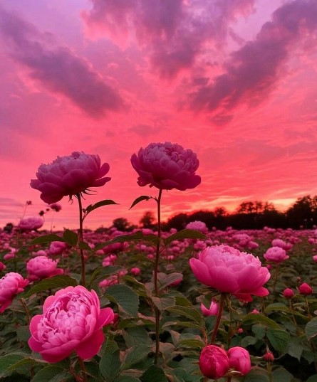Pink Peony Explosion
