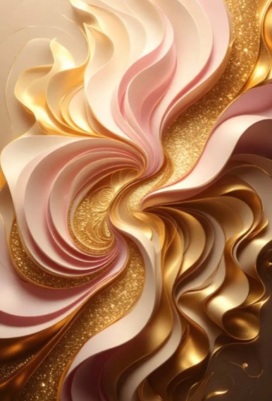 Pink and Gold Glam