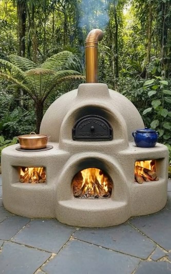 Pizza Oven Kitchen