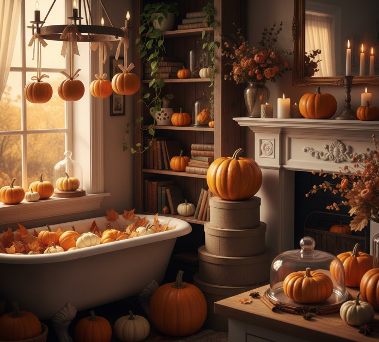Place Pumpkins in Unexpected Places