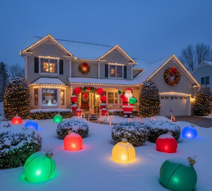 Play With Oversized Ornaments