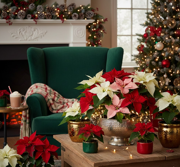 Poinsettia Arrangements