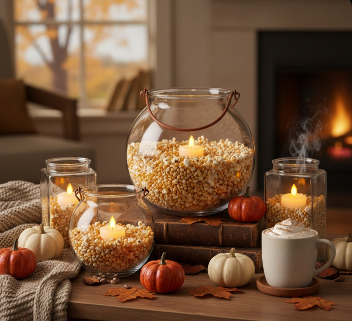 Popcorn Kernel Lanterns