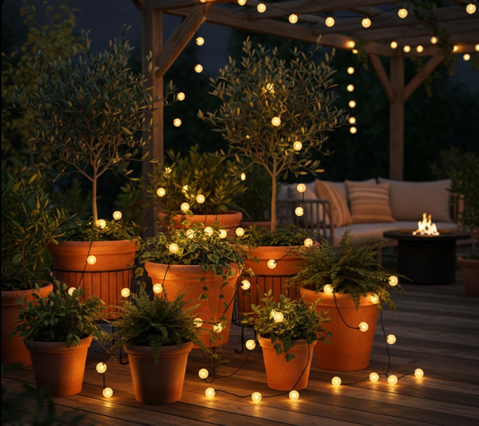 Potted Plant Lighting