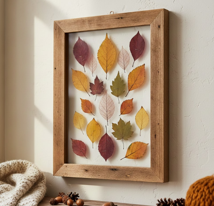 Pressed Leaf Frame