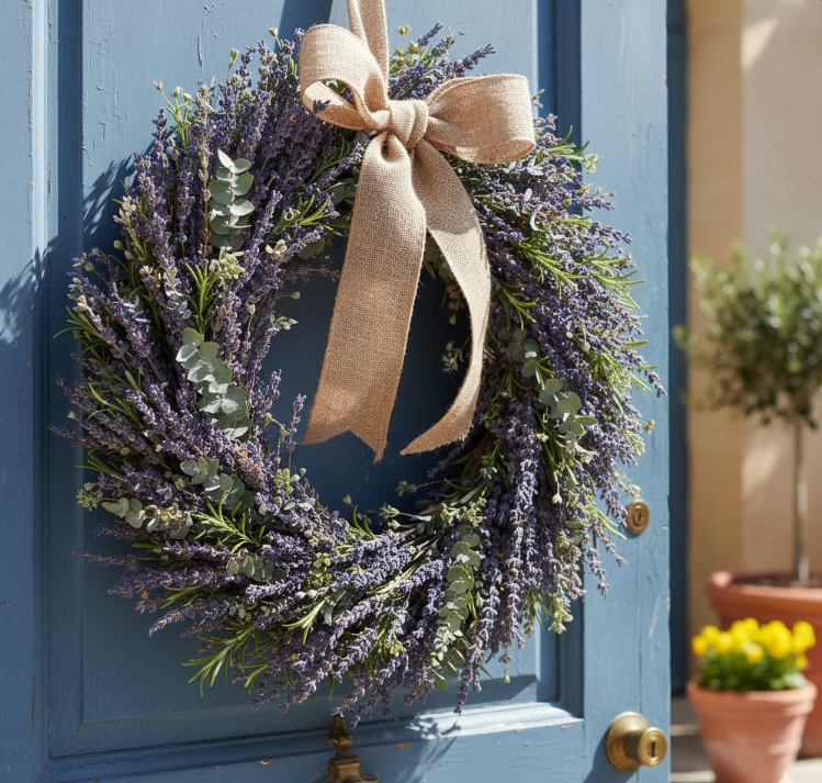 Provençal Lavender Foliage Wreath