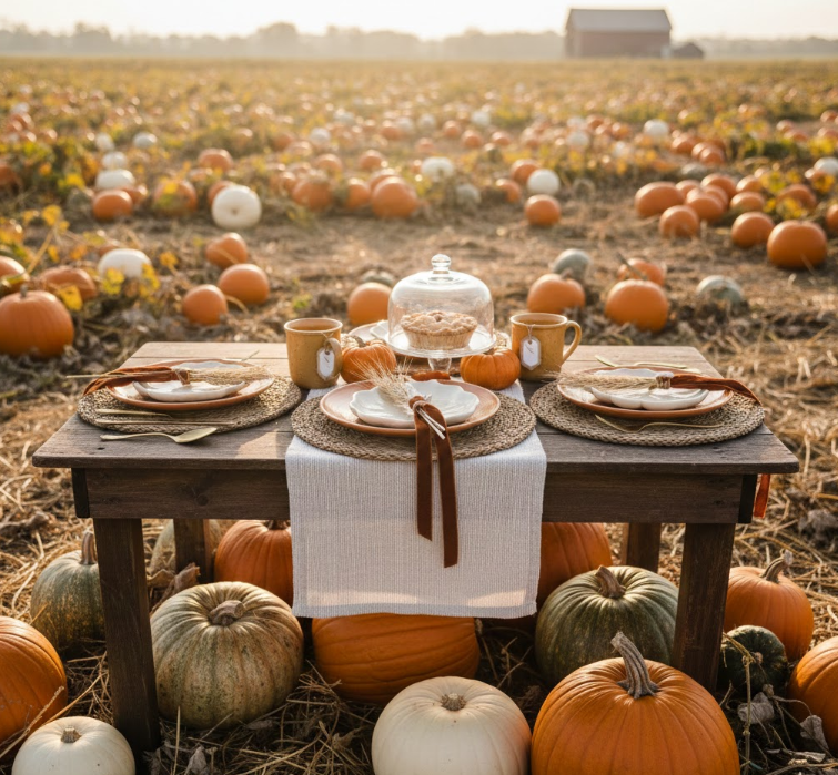 Pumpkin Patch Place Settings