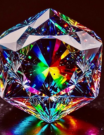  Rainbow Glass Sparkle 