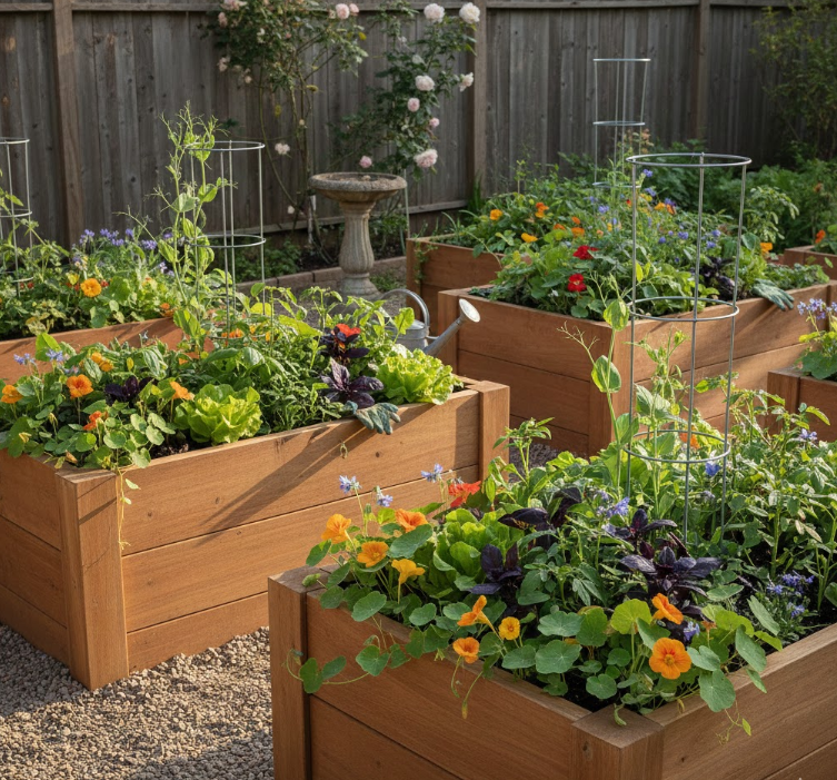  Raised Cedar Beds