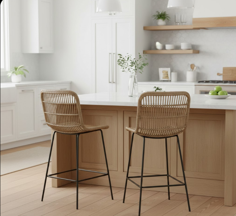 Rattan Bar Stools