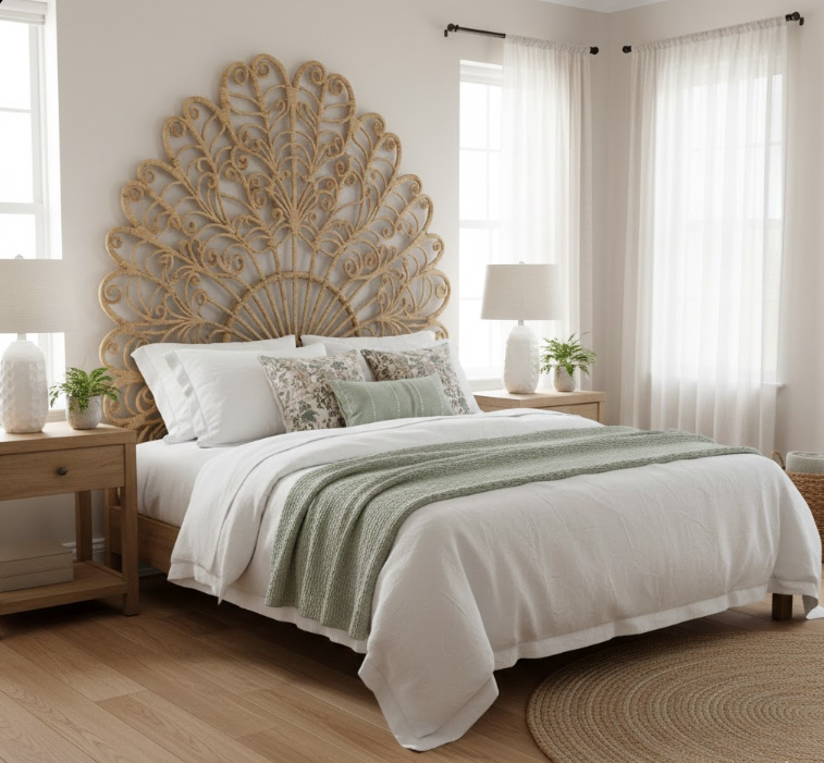 Rattan Weave Headboards
