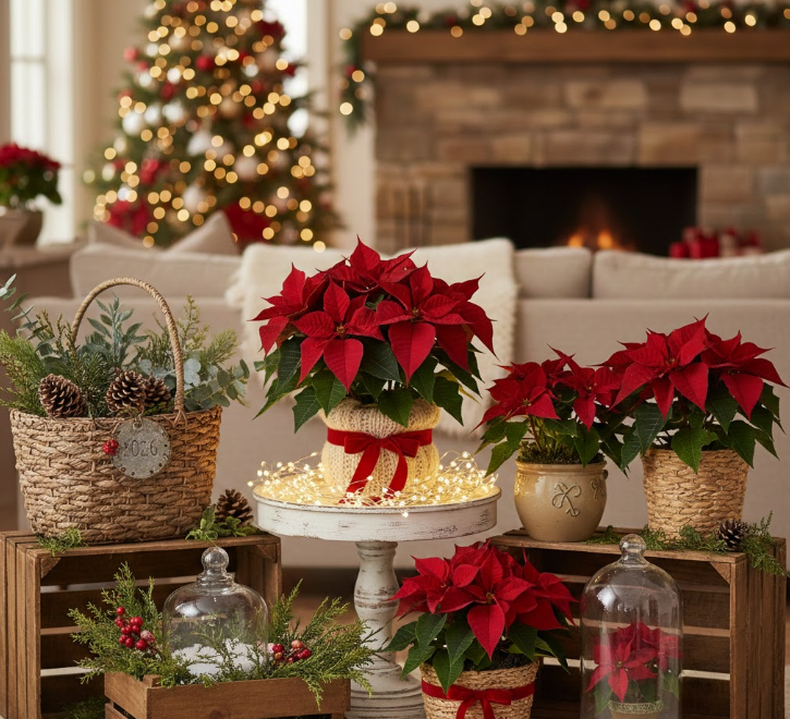 Re-Style Your Poinsettias