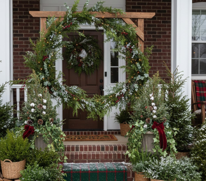 Real and Faux Greenery