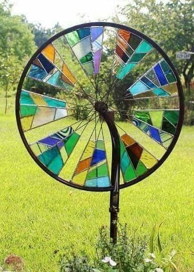 Recycled Bicycle Wheels