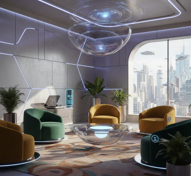 Retro-Futuristic Elements