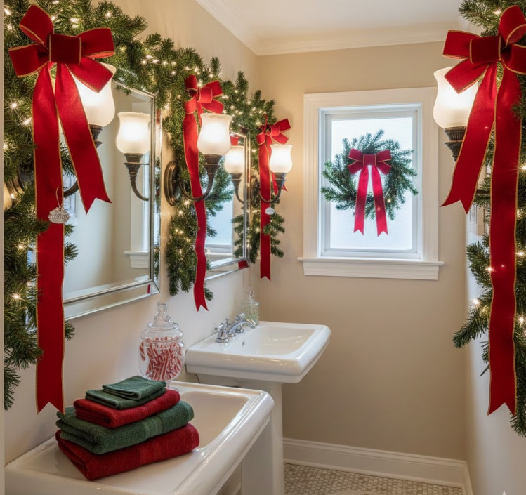  Ribboned Sconces
