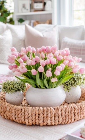 Romantic Spring Tray