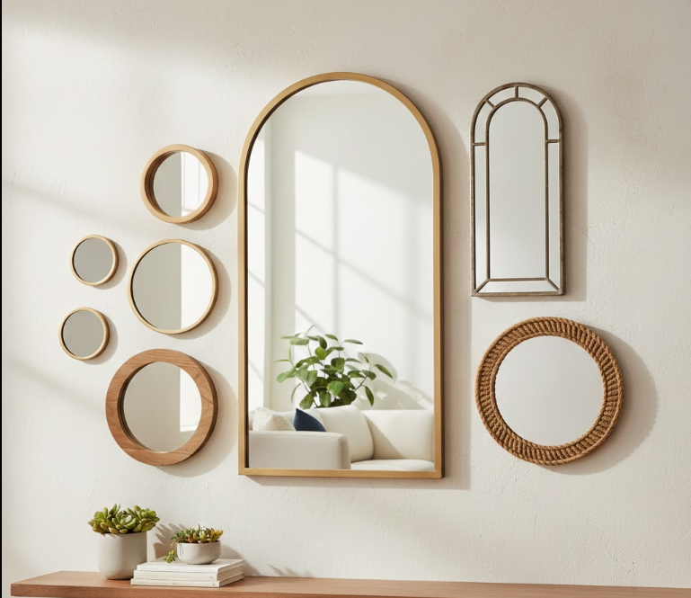 Round and Arched Mirrors