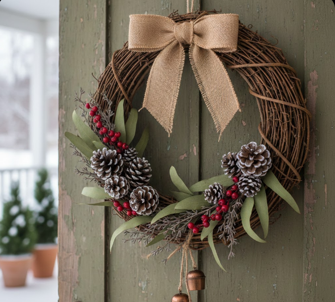 Rustic Christmas Wreath
