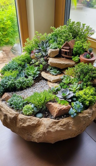 Rustic Garden Tray