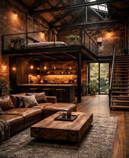  Rustic Luxe Loft