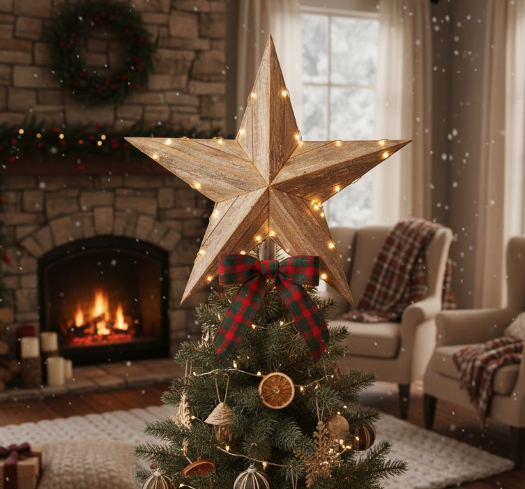  Rustic Star Topper