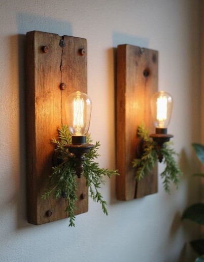 Rustic Wall Sconces