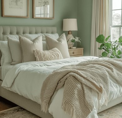 Sage Green Bedroom