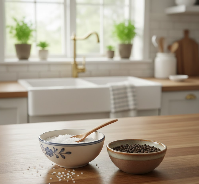 Salt and Pepper Bowls