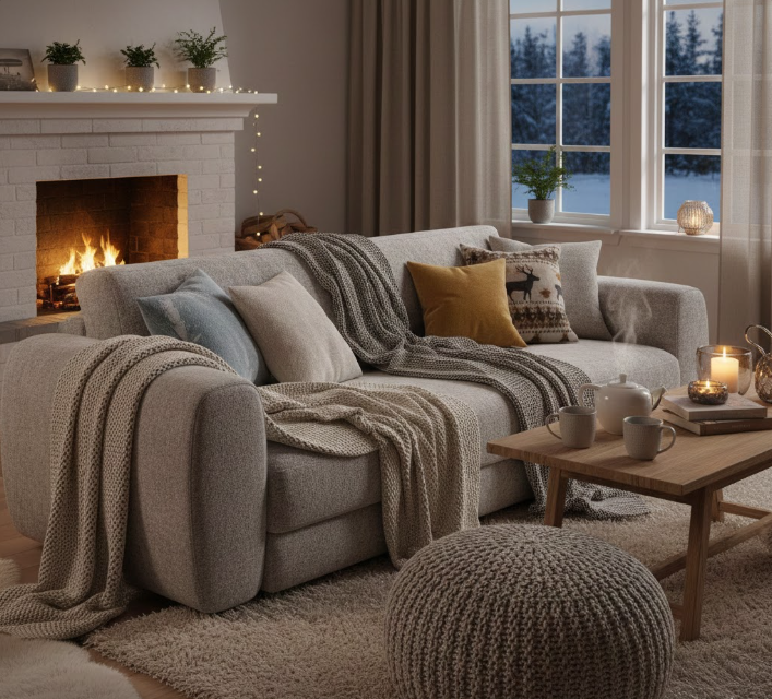 Scandinavian Hygge Sofa