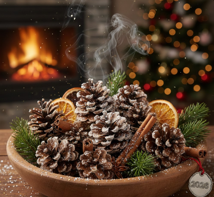  Scented Pinecones