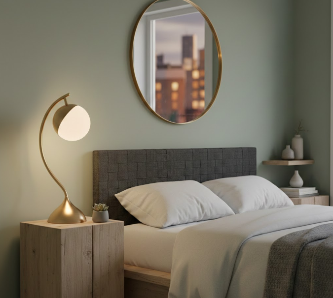 Sculptural Bedside Lighting